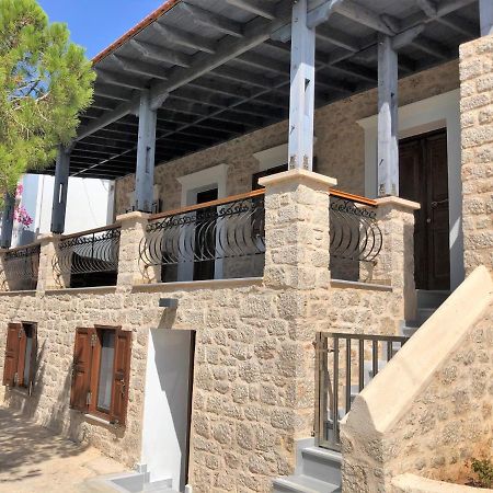 Stone House Halki Villa Bagian luar foto