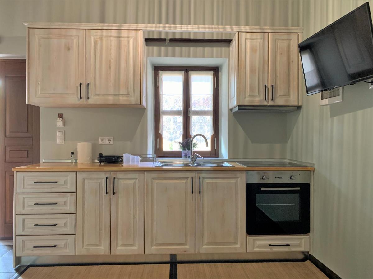 Stone House Halki Villa Bagian luar foto