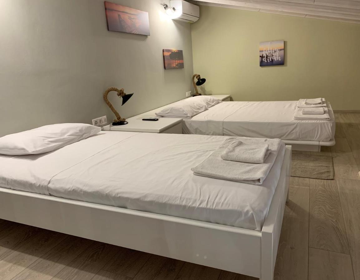 Stone House Halki Villa Bagian luar foto